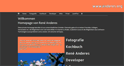 Desktop Screenshot of anderes.org